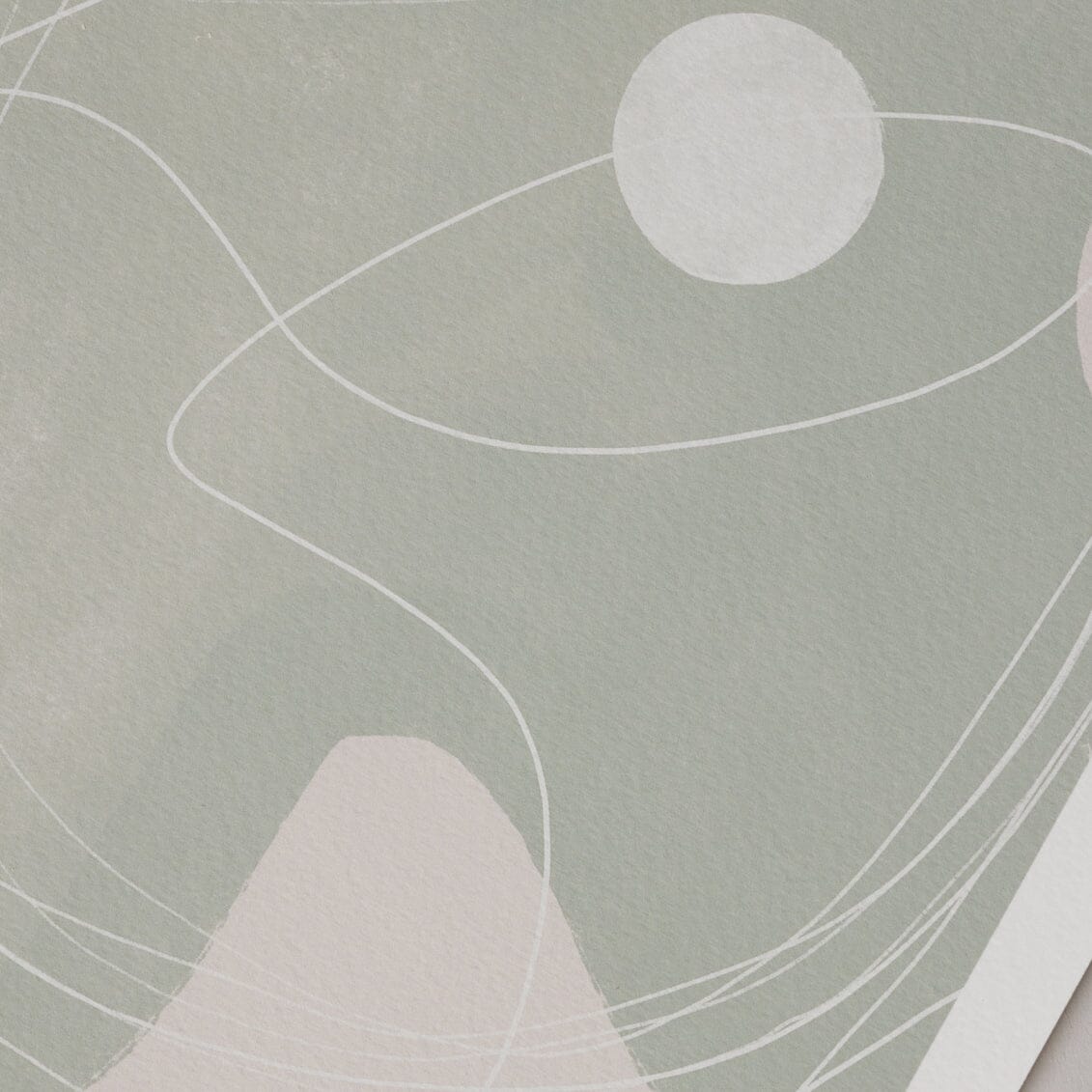 Mindfulness print - 8 x 10" wall art by Fable Home, featured in a withoutframe color finish. – #withoutframe