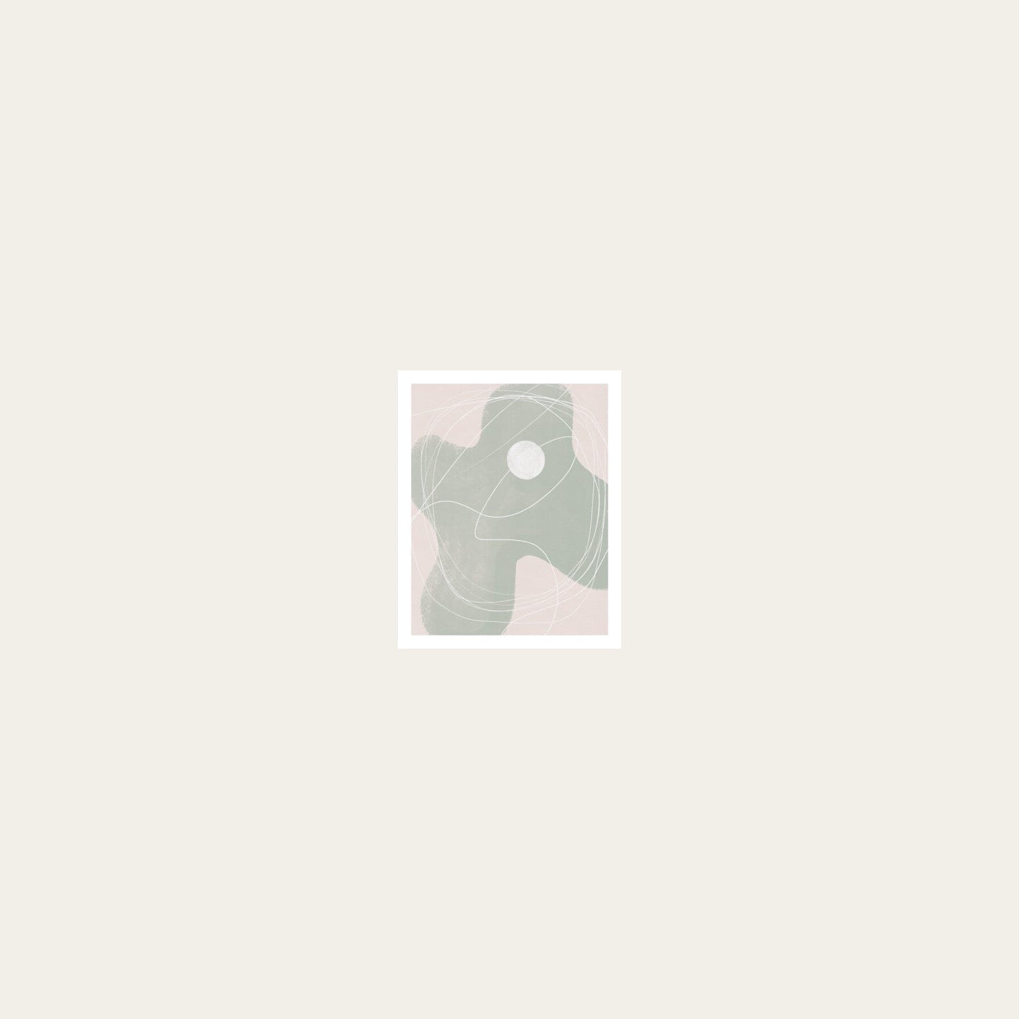 Mindfulness print - 8 x 10" wall art by Fable Home, featured in a withoutframe color finish. – #withoutframe