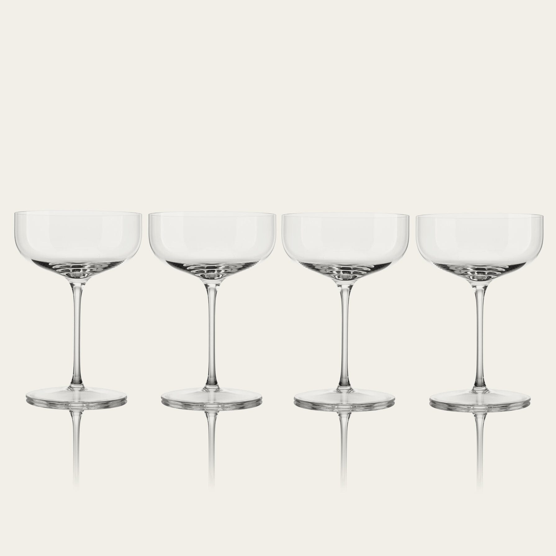 Coupe Glasses Glassware Fable Home Clear 