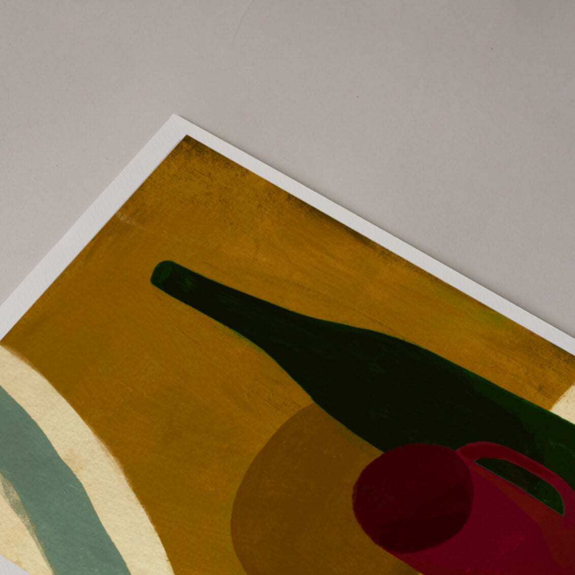 Yellow Room Print - 11 x 14" wall art by Fable Home, shown in a withoutframe finish. – #withoutframe